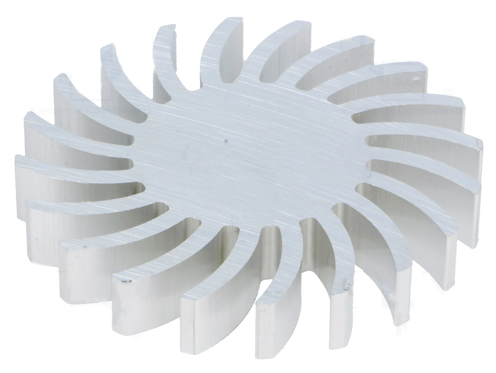 LED heatsink - Koellichaam - 2.28K/WÂ - 70mm - Aluminium LED heatsink - Koellichaam - 2.28K/WÂ - 70mm - Aluminium